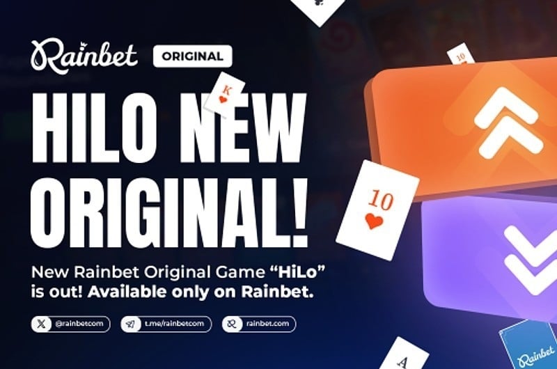 Rainbet Introduces Originals HiLo