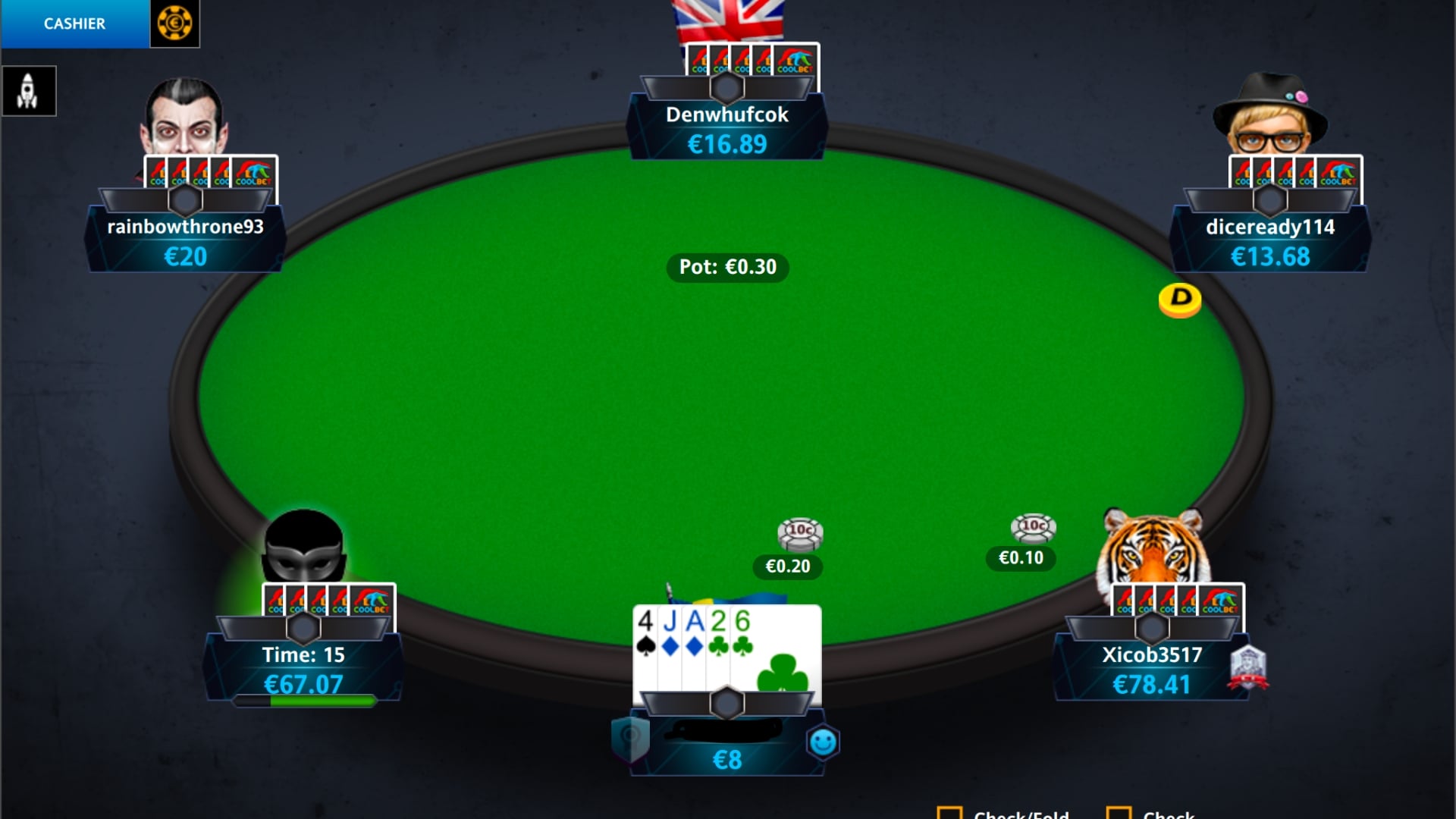 Coolbet PLO5 Cash Game Coolbet PLO5 Cash Game