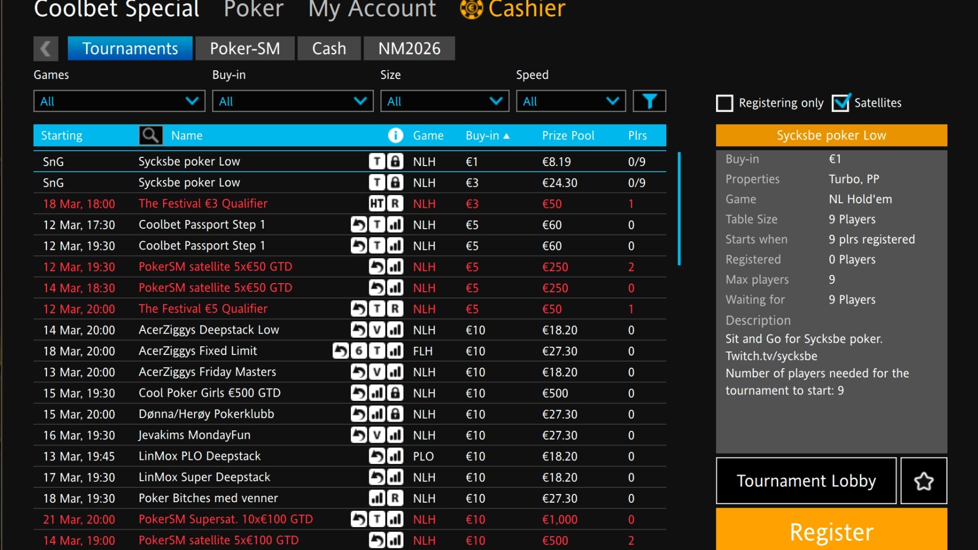 Coolbet Special Lobby Coolbet Special Lobby
