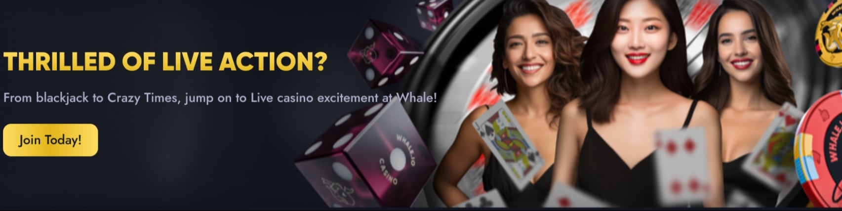 Whale.io Homepage