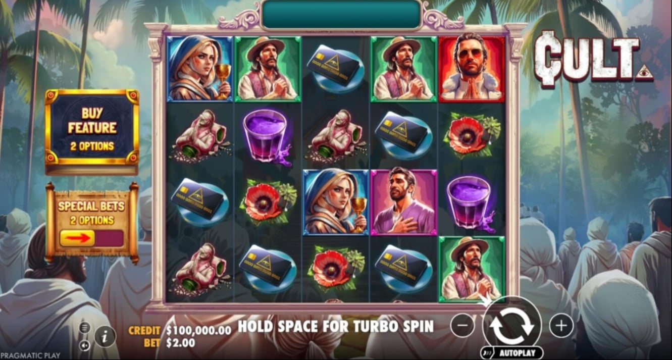 Cult Slot Base Game Cult Slot Base Game
