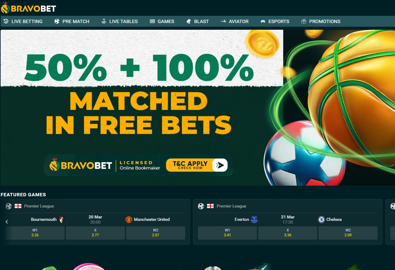 BravoBet Promo Code BETS - Get 2x Welcome Bonuses