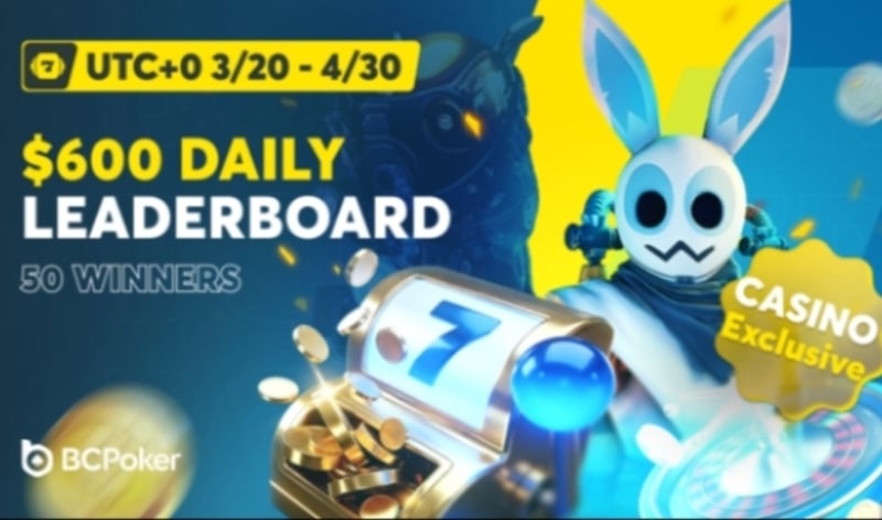 Daily Leaderboard BCPoker
