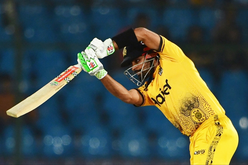 Peshawar Zalmi's Babar Azam (Getty Images)