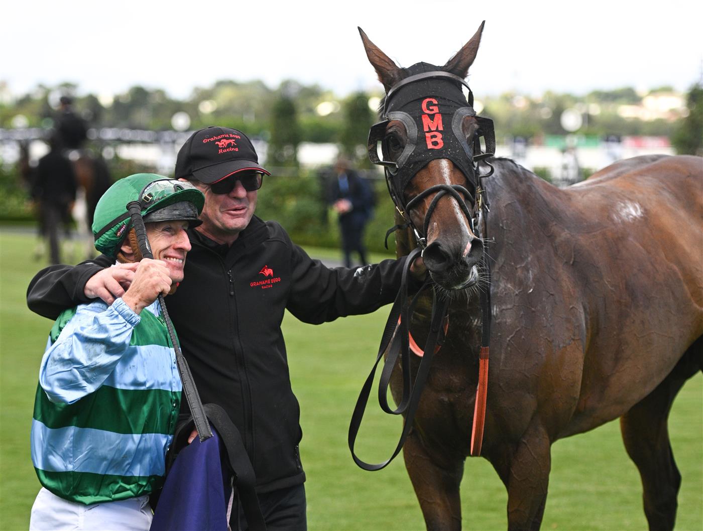 MELBOURNE, AUSTRALIA - MARCH 28: William Pike riding Zakouma after winning Race 5, the The Curragh, Where Champions Are Made during Melbourne Racing at Flemington Racecourse on March 28, 2026 in Melbourne, Australia. (Photo by Vince Caligiuri/Getty Images)