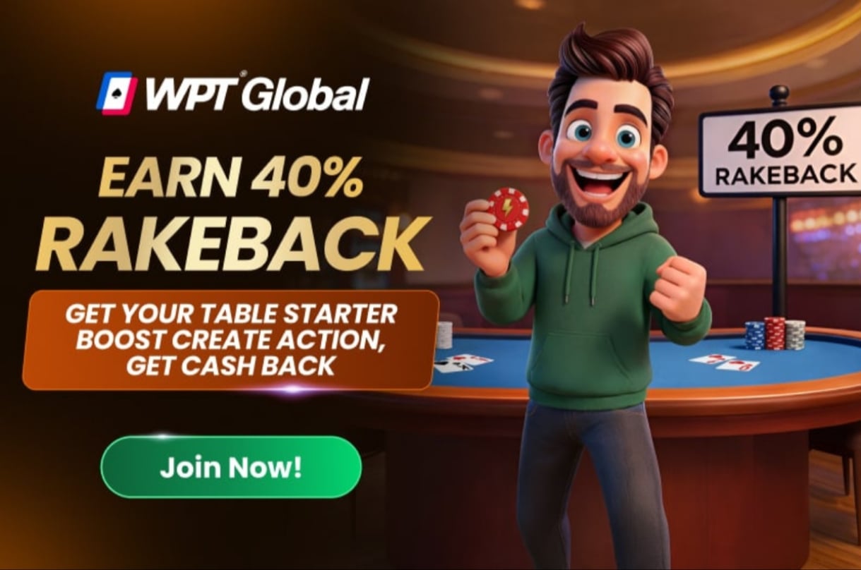 WPT Global table starter