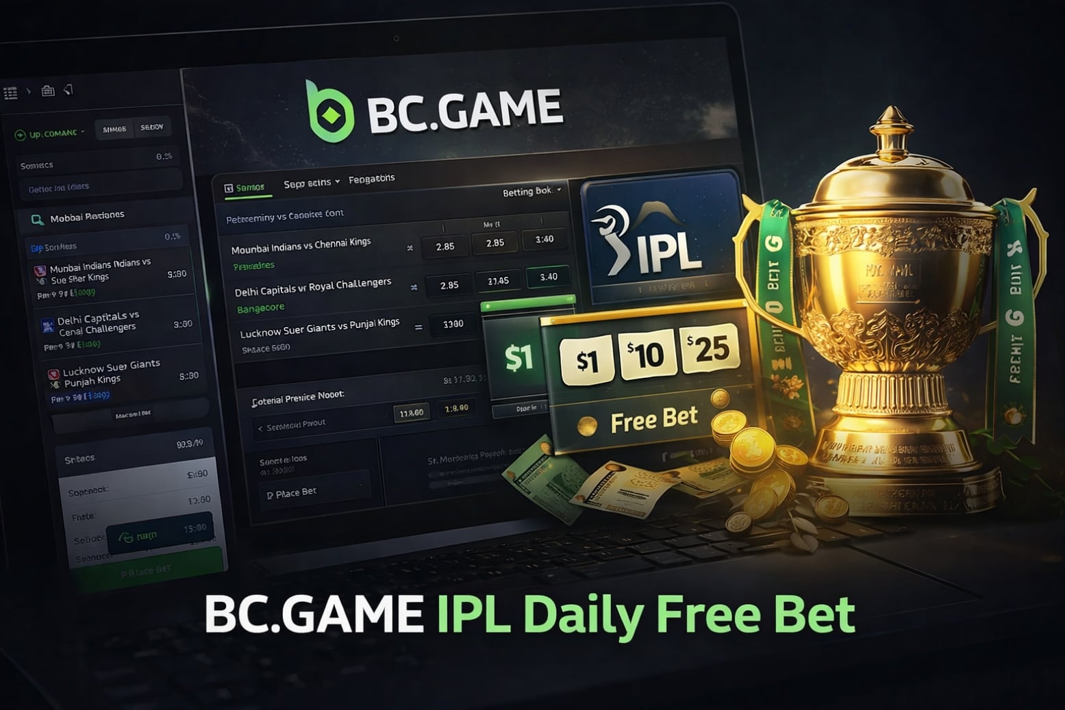 IPL Free Bets BC.GAME