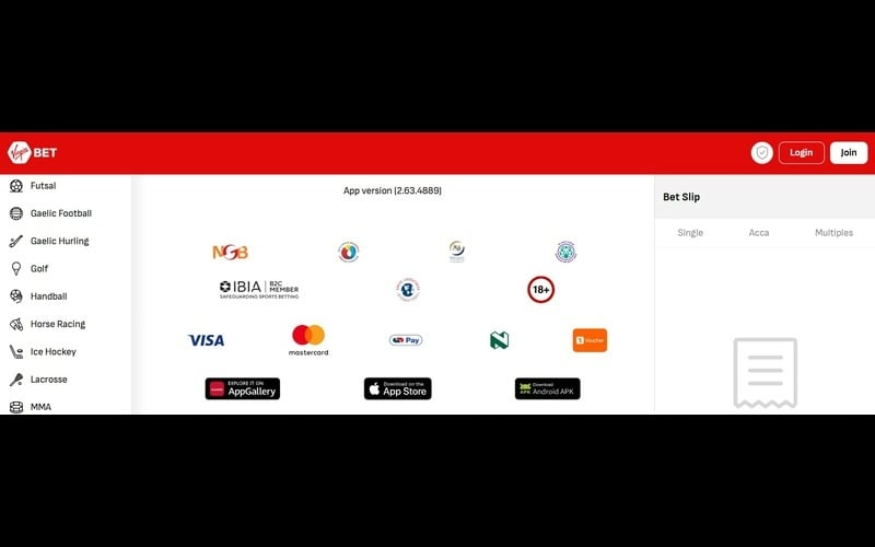 VirginBet Payment Options VirginBet Payment Options