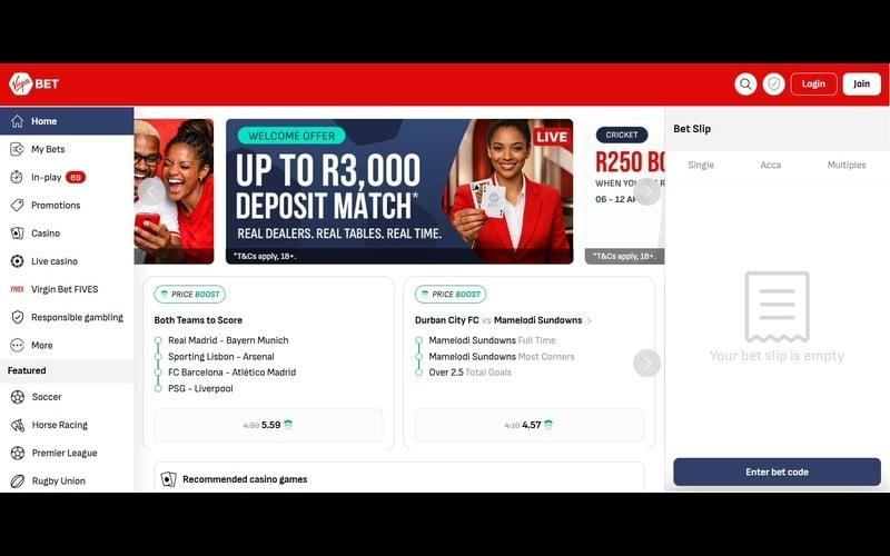 VirginBet Review VirginBet Review