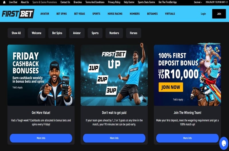 Firstbet Promotions