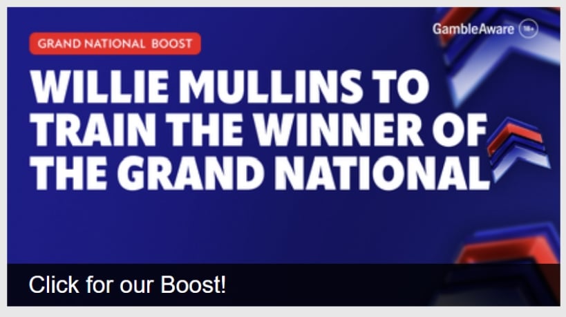 BetTom 5/4 on Willie Mullins to train the Grand National winner BetTom 5/4 on Willie Mullins to train the Grand National winner