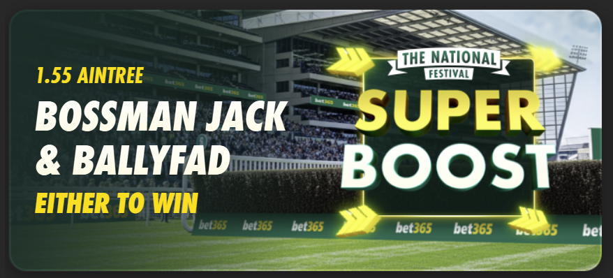 Bossman Jack or Ballyfad to win the Mersey Novices' Hurdle