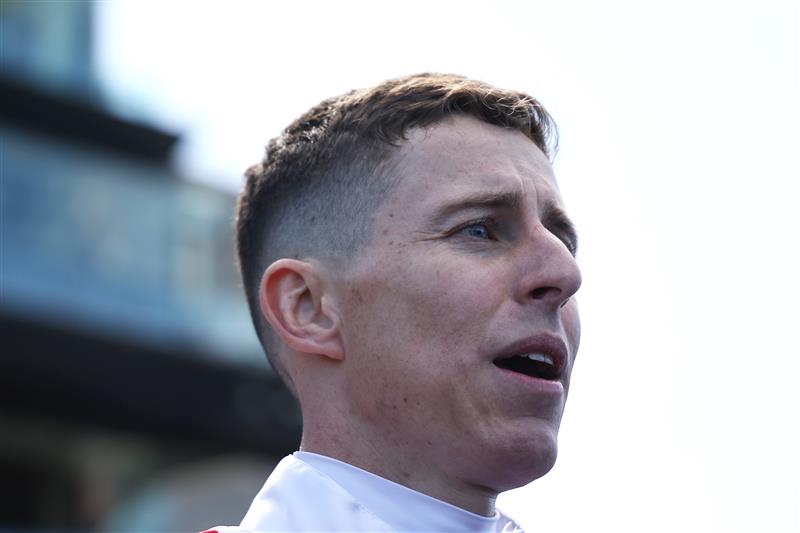 SYDNEY, AUSTRALIA - APRIL 11: Damian Lane riding Beskar win ?Race 2 Bisley Workwear South Pacific Classic during Sydney Racing at Royal Randwick Racecourse on April 11, 2026 in Sydney, Australia. (Photo by Jeremy Ng/Getty Images)