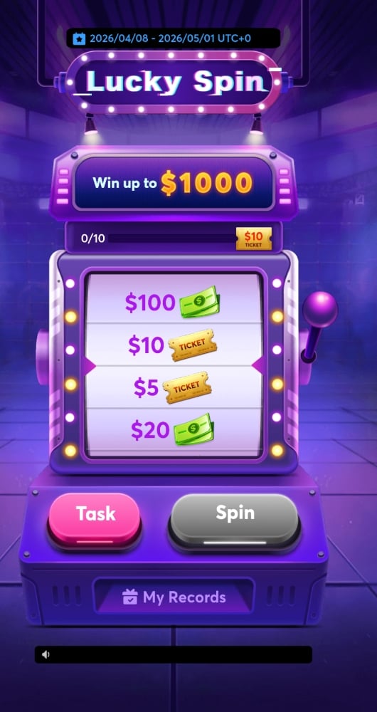 BCPoker Lucky Spins