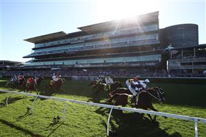 SYDNEY, AUSTRALIA - APRIL 11: (EDITORS NOTE: Image taken using a remote camera.) Jason Collett riding Changingoftheguard win Race 7 The Schweppes Sydney Cup during Sydney Racing at Royal Randwick Racecourse on April 11, 2026 in Sydney, Australia. (Photo by Jason McCawley/Getty Images)