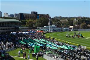SYDNEY, AUSTRALIA - APRIL 11: General view during Race 3 The TAB Percy Sykes Stakes during Sydney Racing at Royal Randwick Racecourse on April 11, 2026 in Sydney, Australia. (Photo by Jason McCawley/Getty Images)