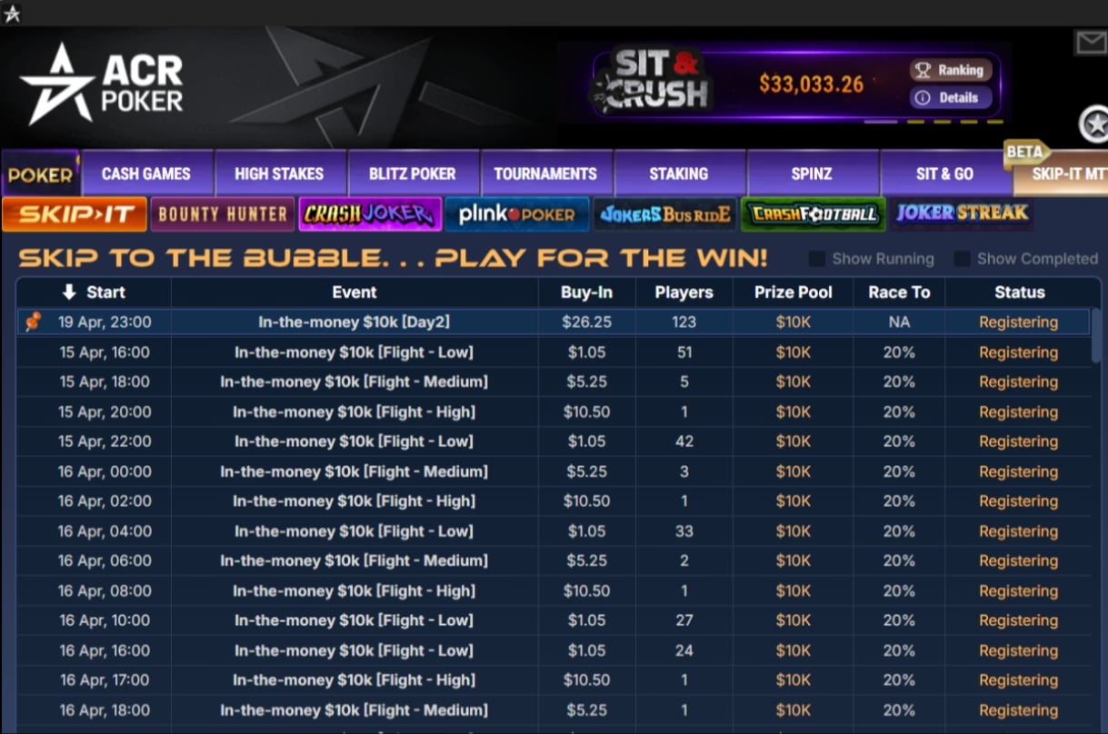 ACR Skip It