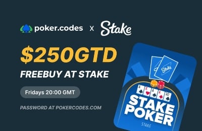 Score Your Share of $250 GTD at Stake Poker