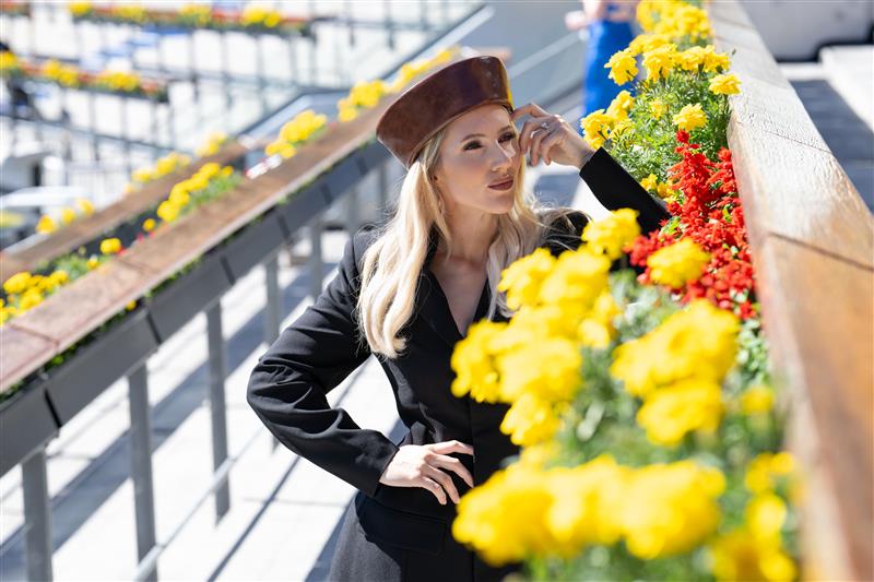 SYDNEY, AUSTRALIA - APRIL 18: Ally Mosley attends The All Aged Stakes Day at Royal Randwick Racecourse on April 18, 2026 in Sydney, Australia. (Photo by Wendell Teodoro/Getty Images)