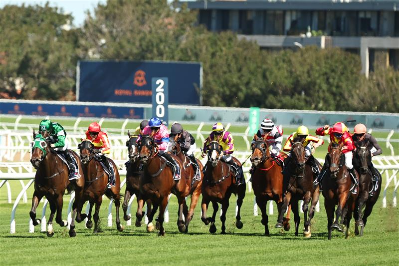 SYDNEY, AUSTRALIA - APRIL 18: Nash Rawiller riding Unique Ambition win Race 1 Midway during Sydney Racing at Royal Randwick Racecourse on April 18, 2026 in Sydney, Australia. (Photo by Jeremy Ng/Getty Images)