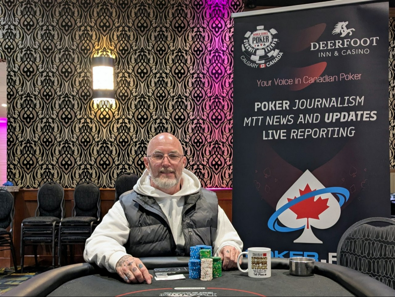 Ed Gaetz at Spring Super Stack
