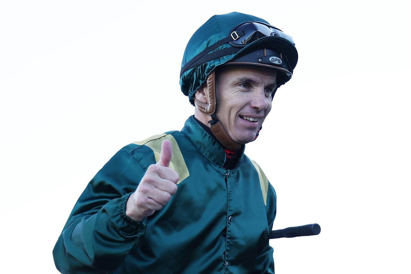 SYDNEY, AUSTRALIA - APRIL 18: Tim Clark riding Fireball win Race 7 Moet & Chandon Champagne Stakes during Sydney Racing at Royal Randwick Racecourse on April 18, 2026 in Sydney, Australia. (Photo by Jeremy Ng/Getty Images)