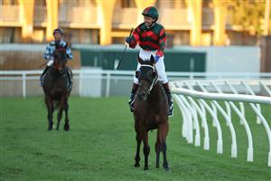 SYDNEY, AUSTRALIA - APRIL 18: Kerrin Mcevoy riding Captain Furai  win Race 10 HKJC World Pool during Sydney Racing at Royal Randwick Racecourse on April 18, 2026 in Sydney, Australia. (Photo by Jeremy Ng/Getty Images)