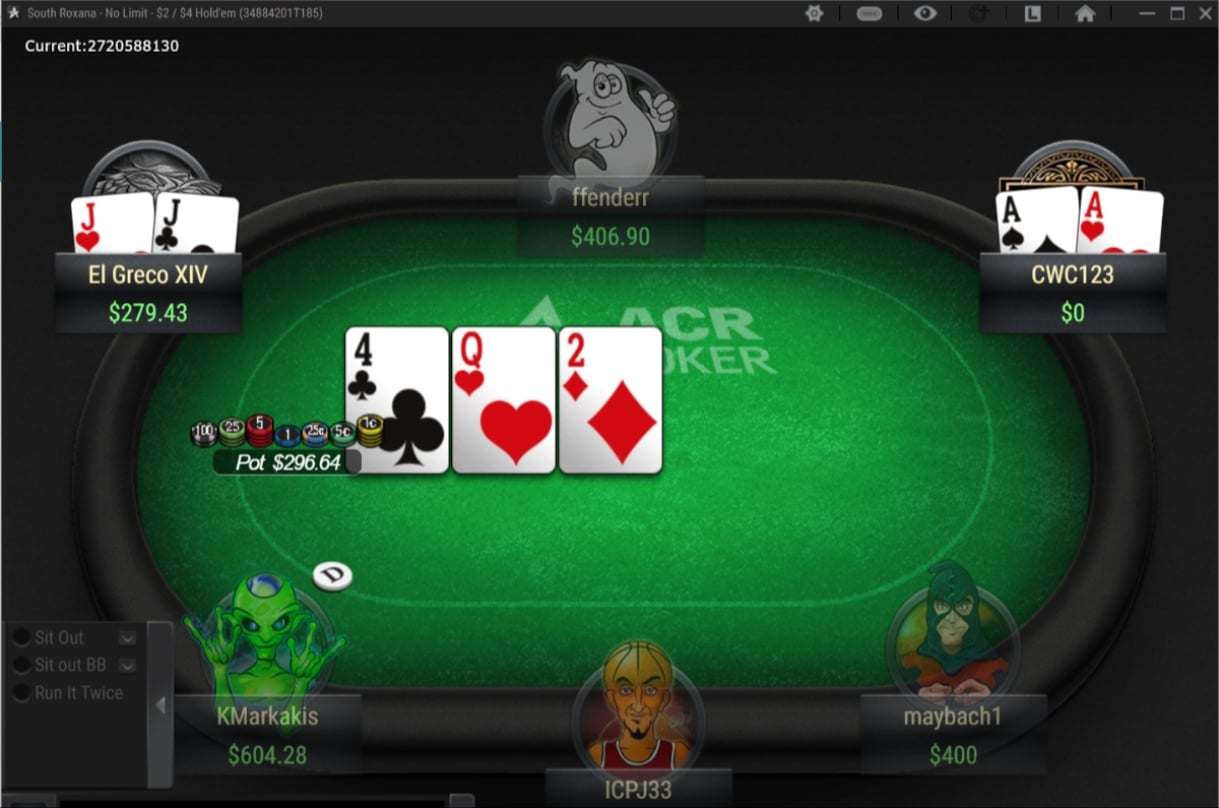 ACR table view desktop