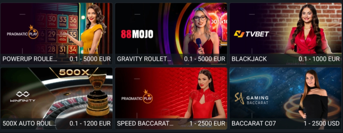 Linebet Live Casino