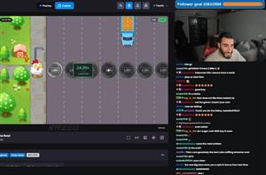 Tizm_TV Feasts on Chicken