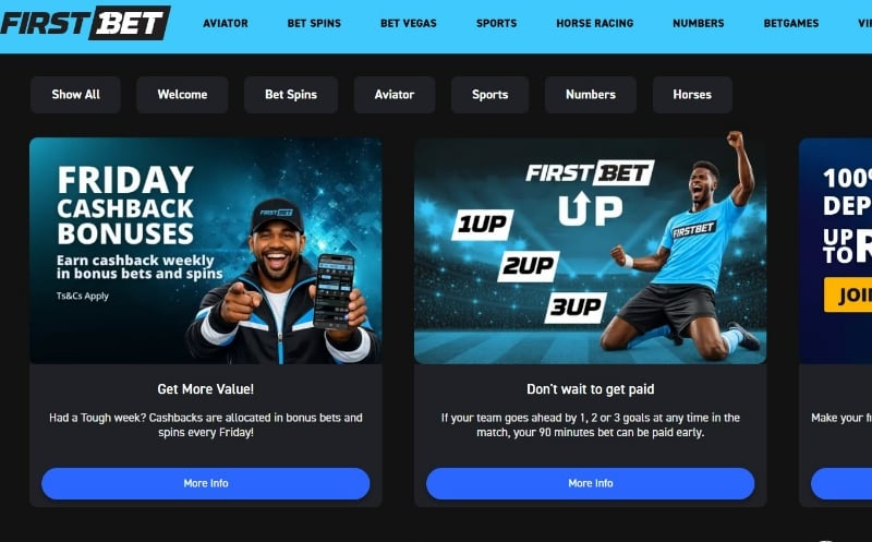 Firstbet Promotions