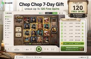 BC.GAME Chop Chop promo