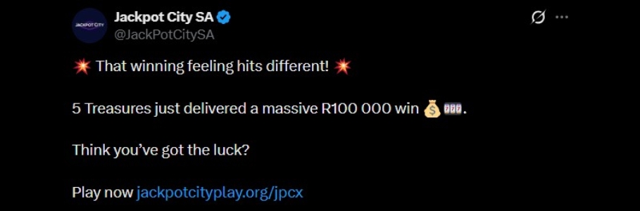 Twitter 100K 5 Treasures JPC Twitter 100K 5 Treasures JPC