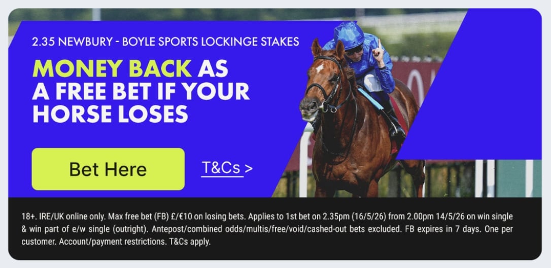 Lockinge Stakes Money Back