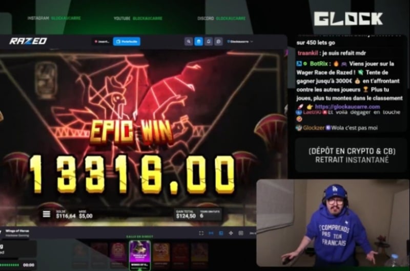 13K Razed Slot Win