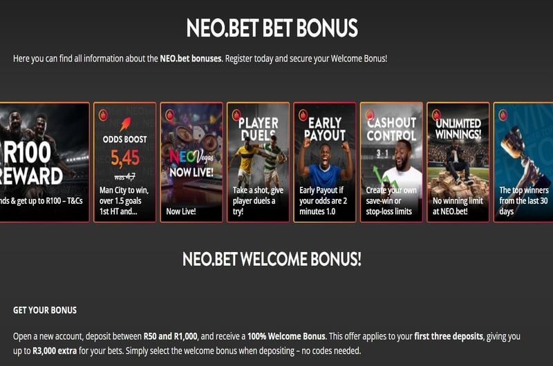 NEObet Promotions NEObet Promotions