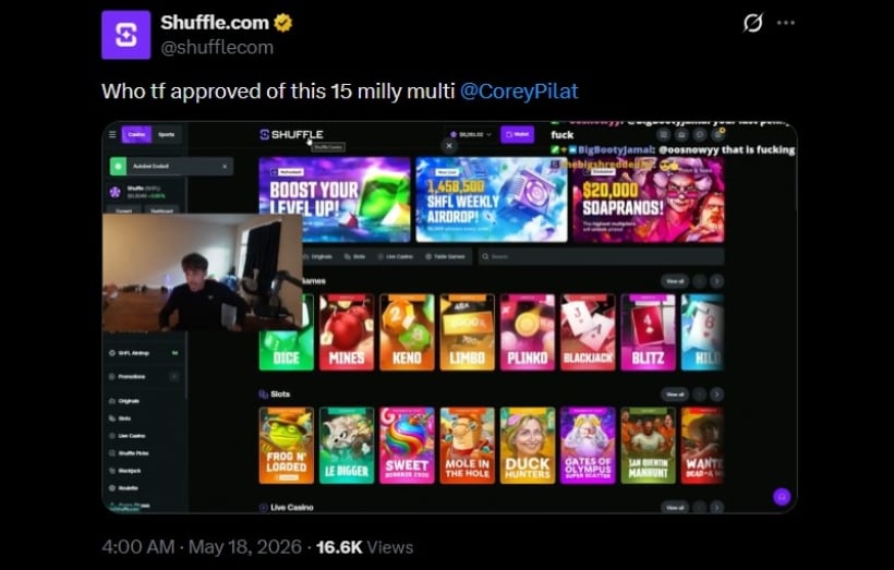 Twitter Blitz Shocks CoreyPilat Twitter Blitz Shocks CoreyPilat