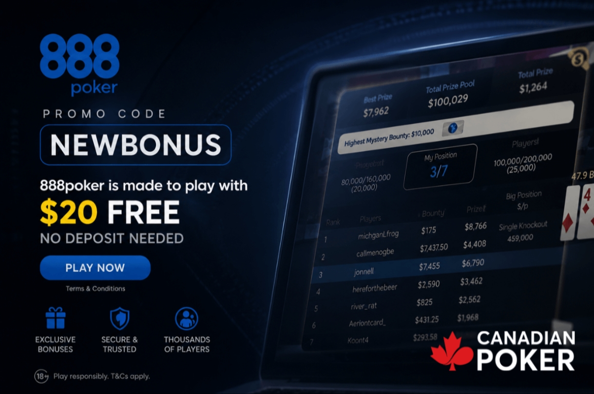 888poker promo code $20 free 888poker promo code $20 free