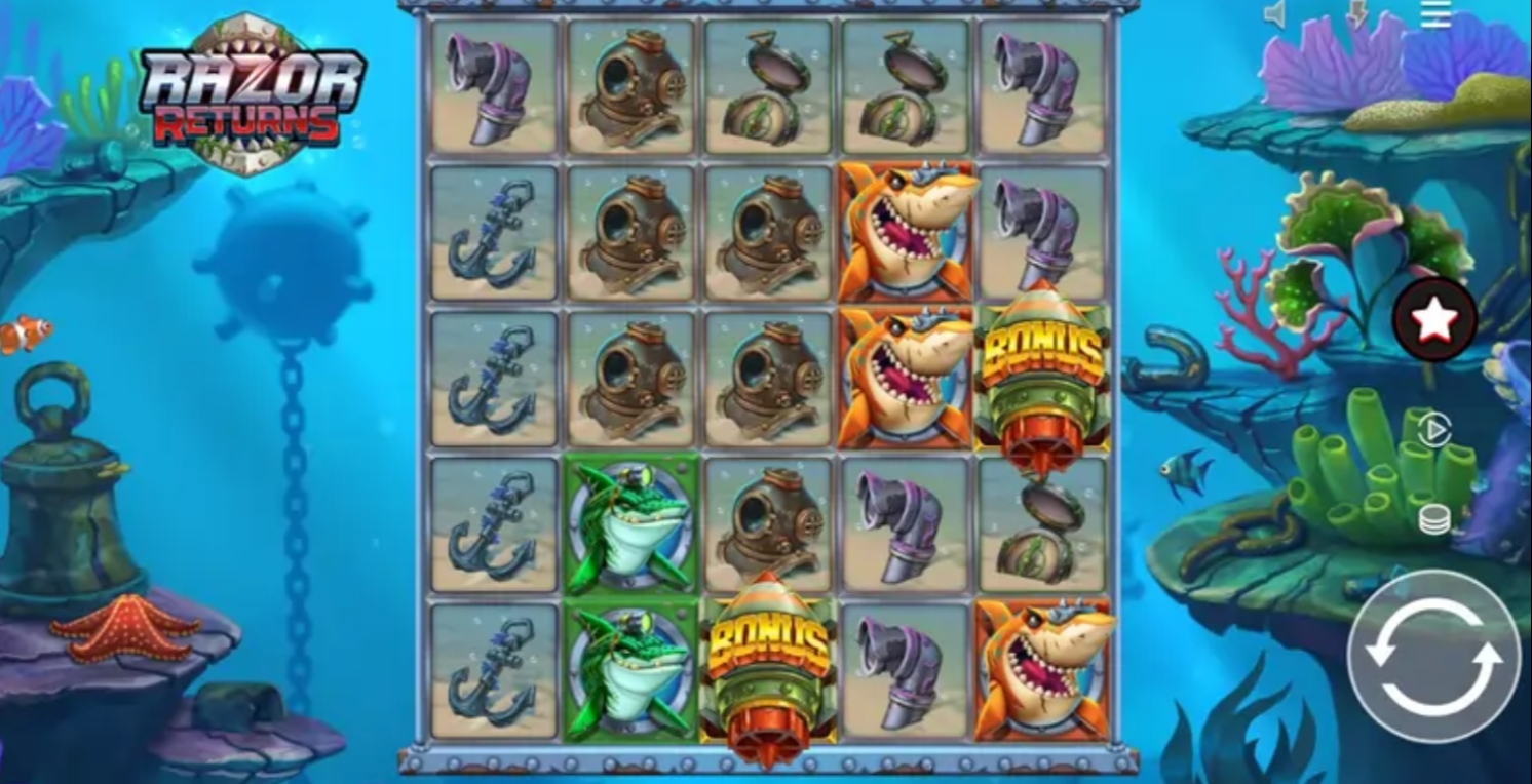 Razor Returns Slot