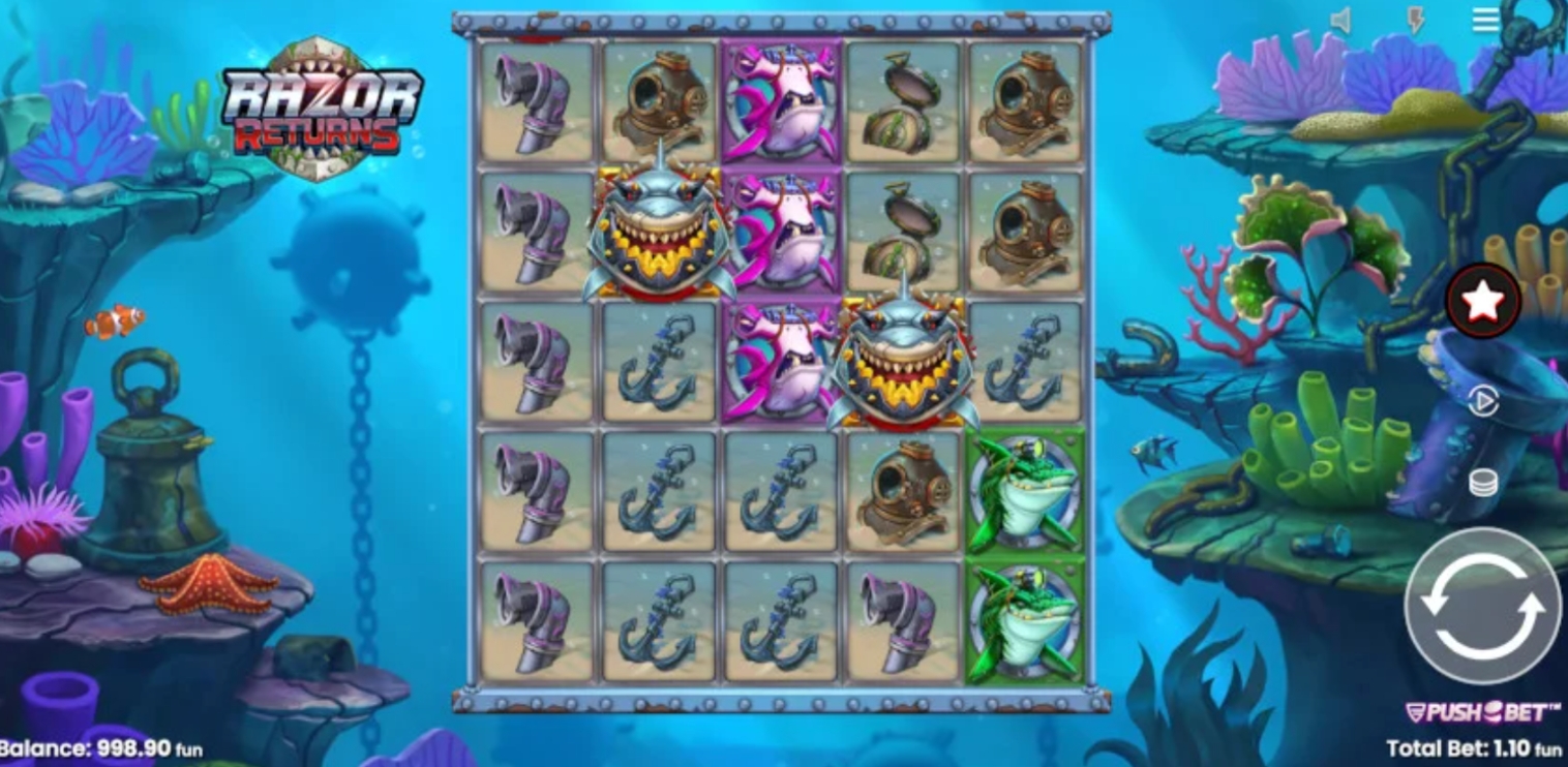 Razor Returns Slot