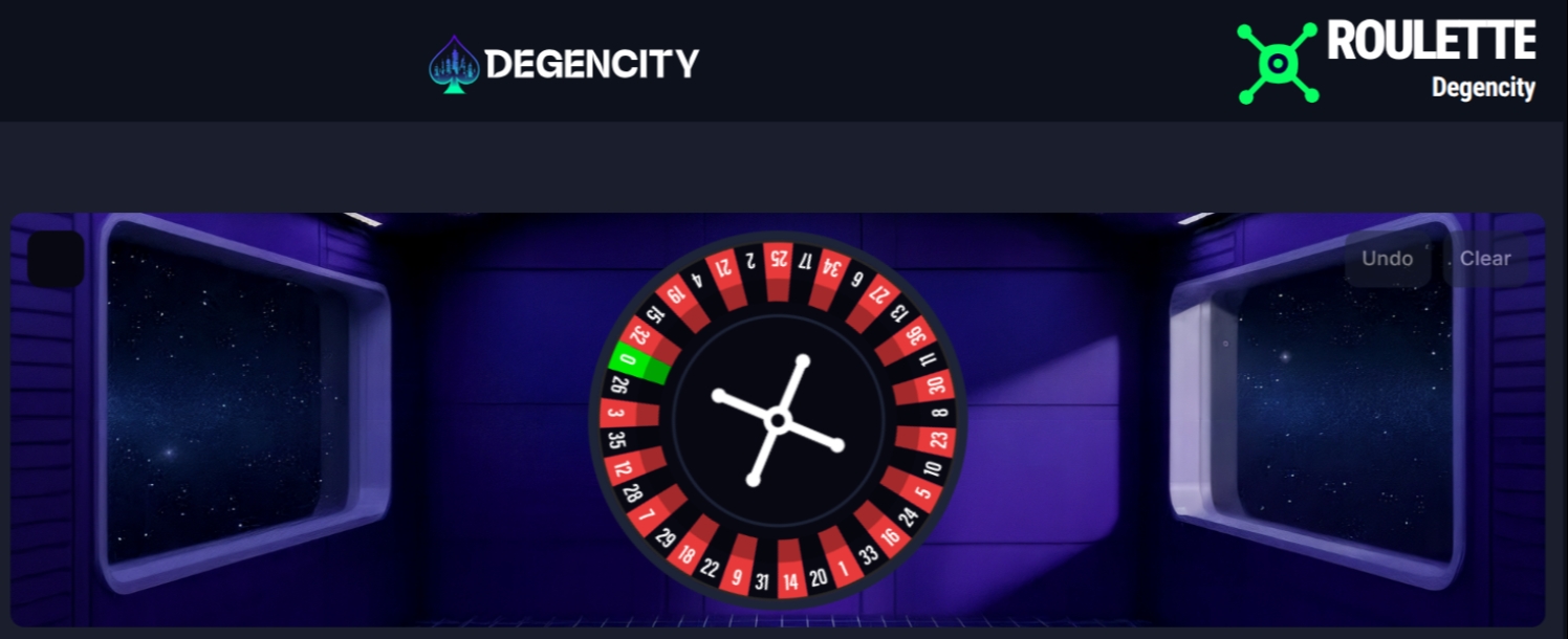 Degencity roulette original