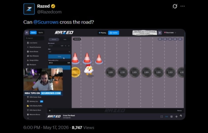 Twitter Scurrows Becomes Chicken Master