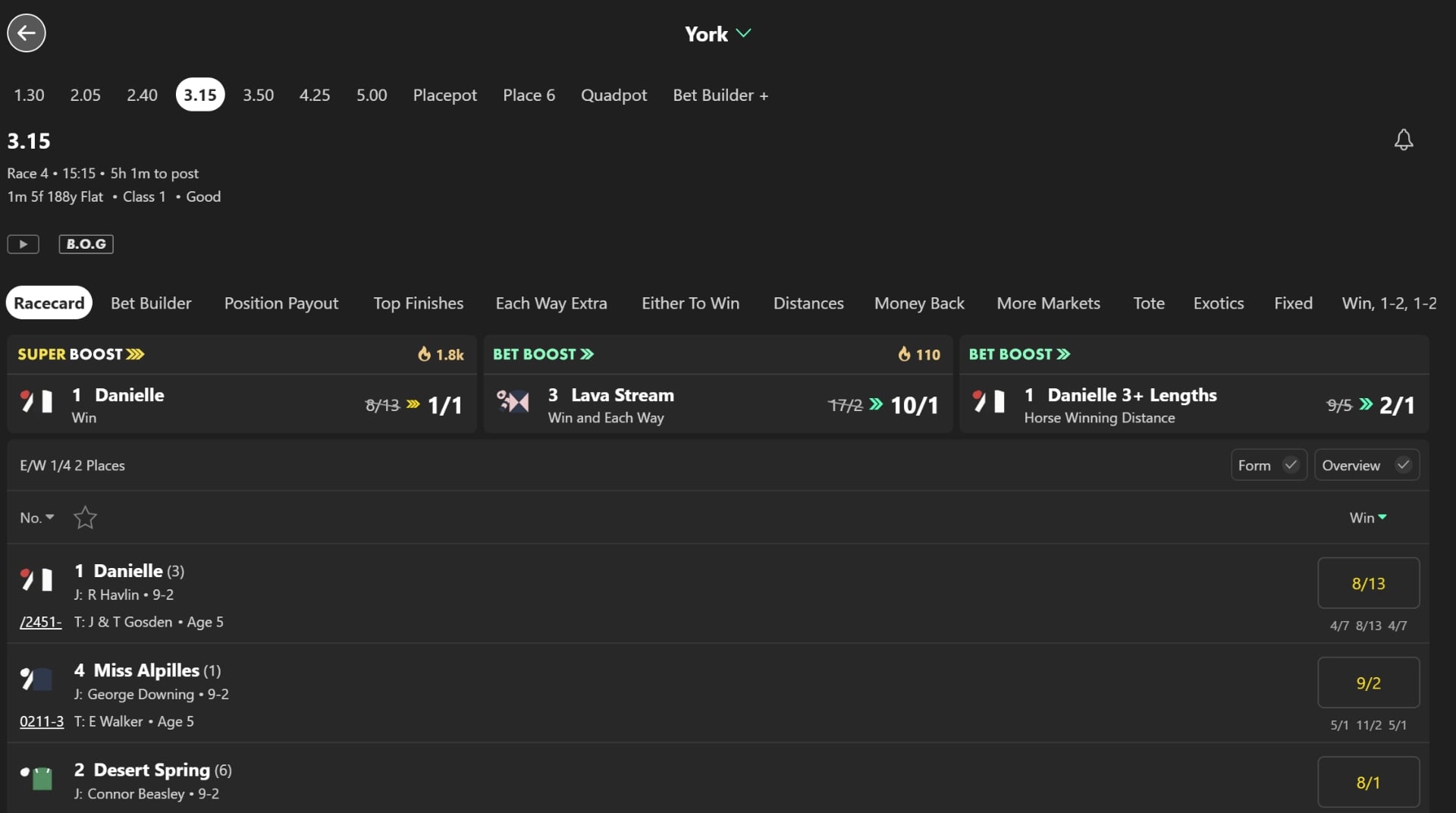 Danielle Super Boost Bronte Cup bet365 Danielle Super Boost Bronte Cup bet365