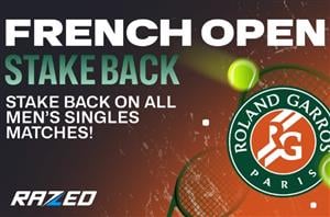 Razed French Open Stake Back