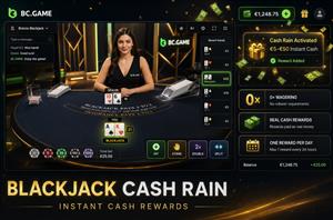 Blackjack Cash Rain