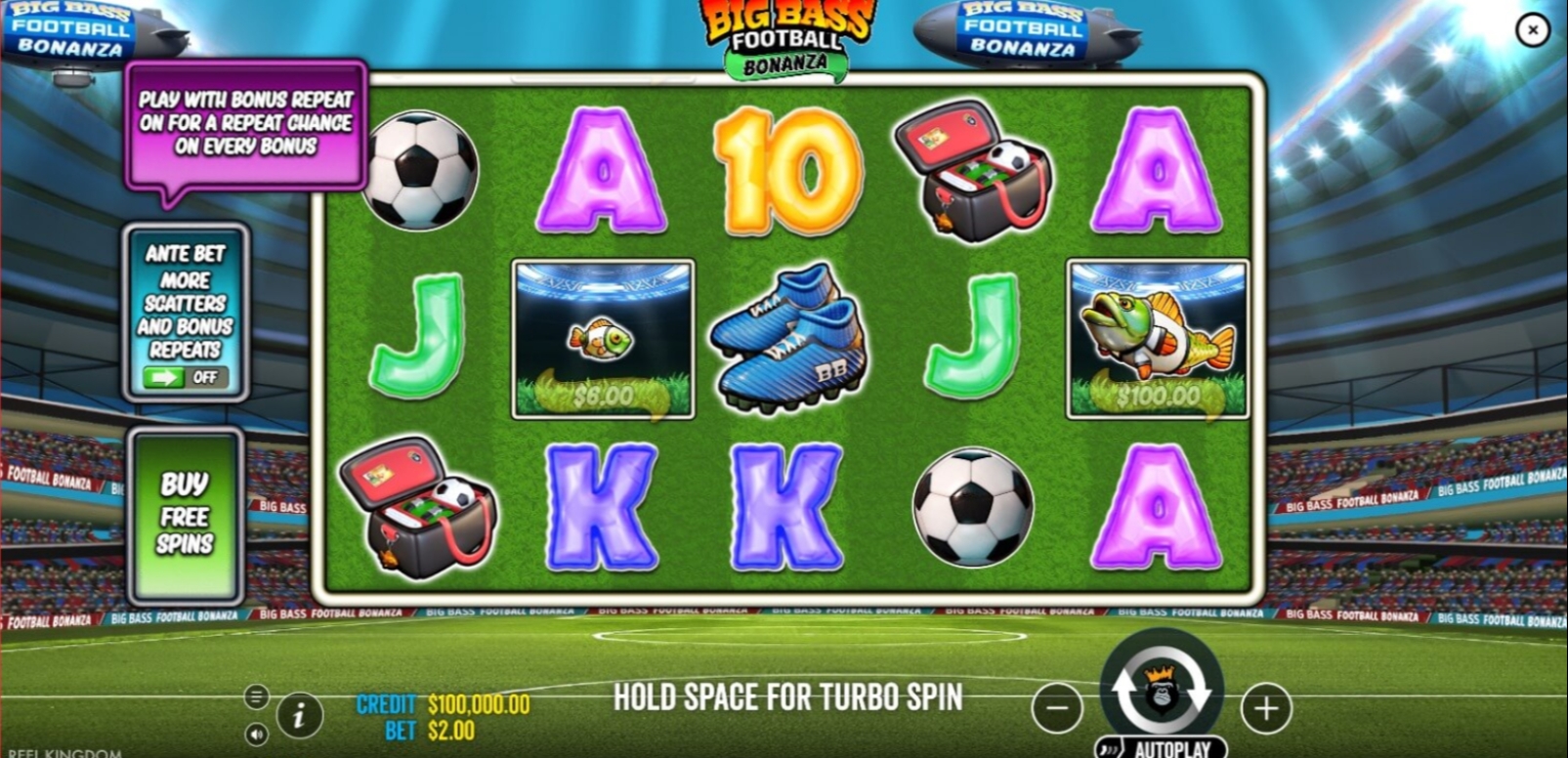 Big Bass Football Bonanza