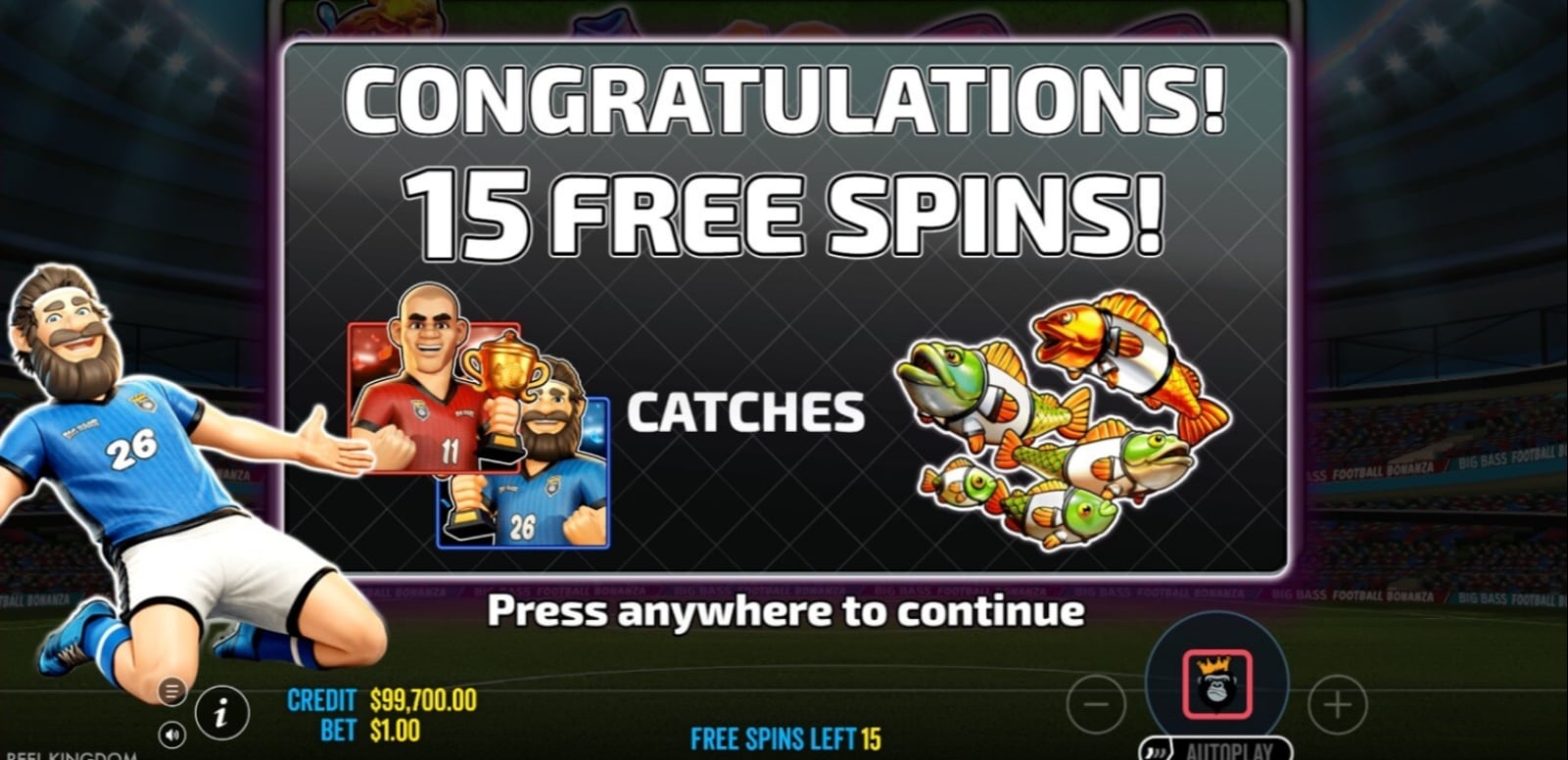 Big Bass Football Bonanza