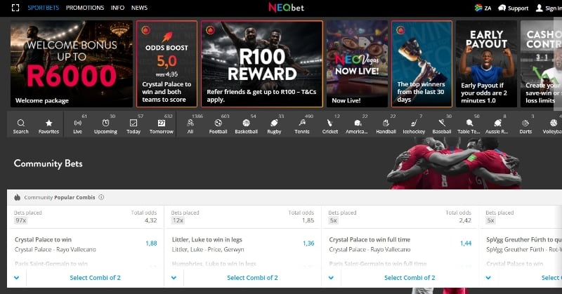 Neobet R6000 Bonus