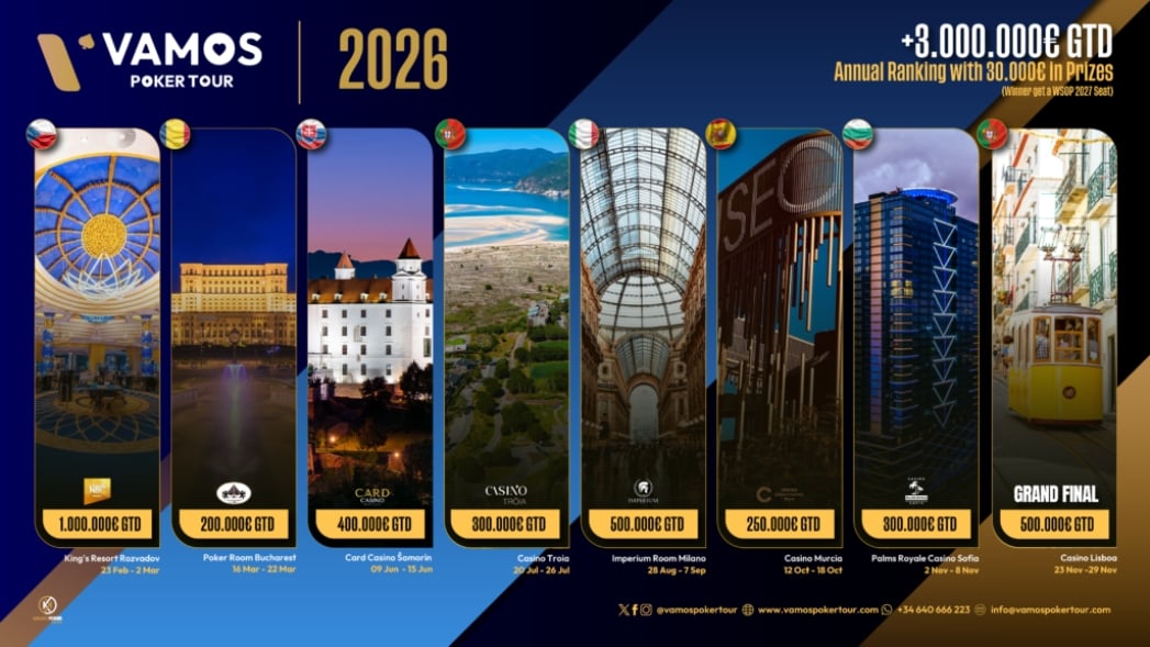 Vamos Poker Tour Stops 2026 Vamos Poker Tour Stops 2026