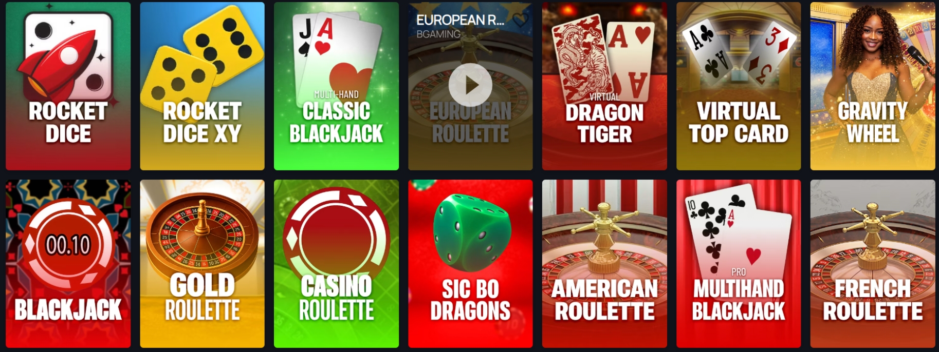 Legendz.io Table Games Legendz.io Table Games